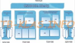 Комплект стендів з охорони праці “Інструкція ОП”