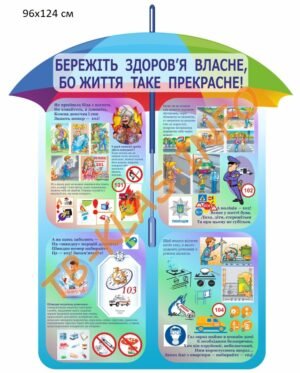 Стенд “Безпека життєдіяльності” для малюків