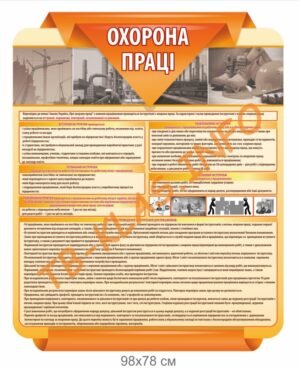 Стенд “Охорона праці” на виробництві