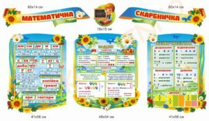 Навчальні математичні стенди для кабінету НУШ