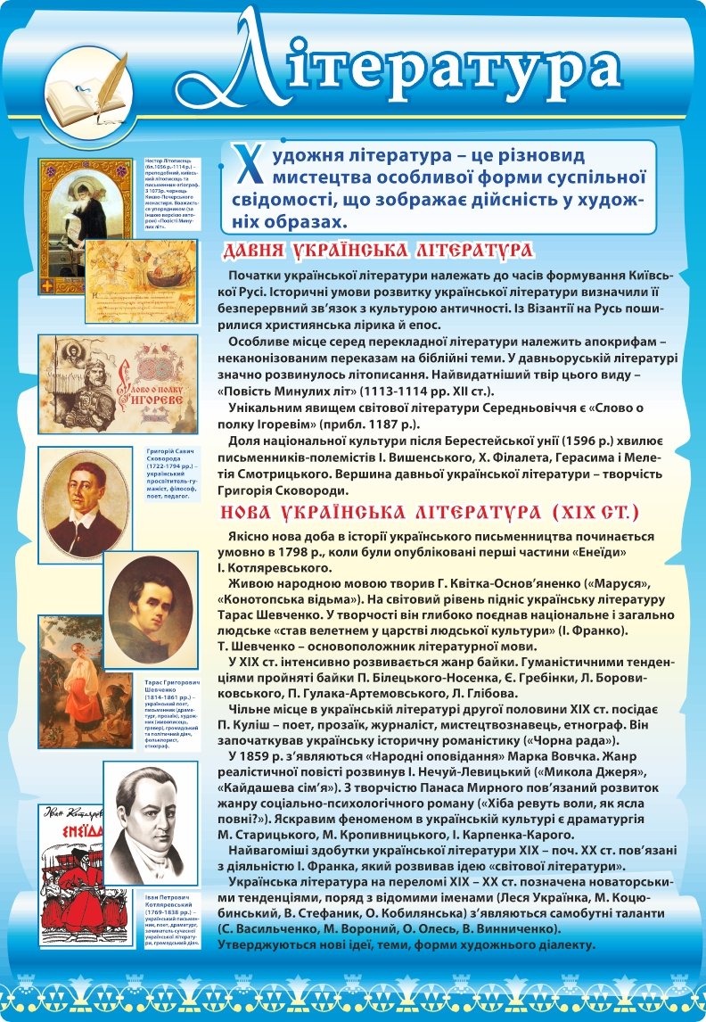 Комплект стендів з історії України