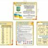 Пластикові стенди для оформлення кабінету фізики