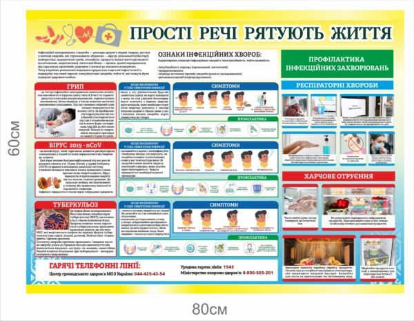 Стенд “Профілактика інфекційних захворювань”