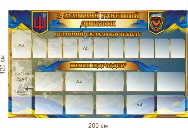 Стенд “Зенітний ракетний дивізіон”