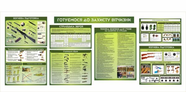 Військові стенди “Захист України”