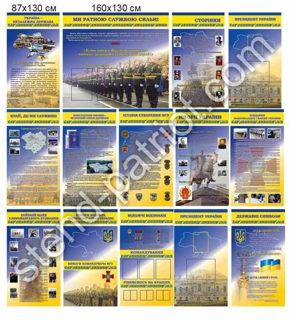 Стенди для військової частини