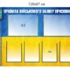 Стенд “Правила військового обліку призовників”