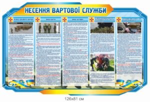 Військовий стенд “Несення вартової служби”