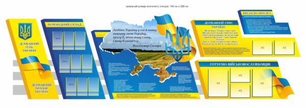Комплекс стендів для військових