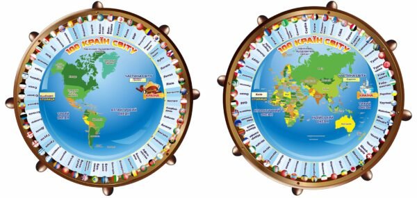 Стенд “Вичаемо країни та столиці світу”