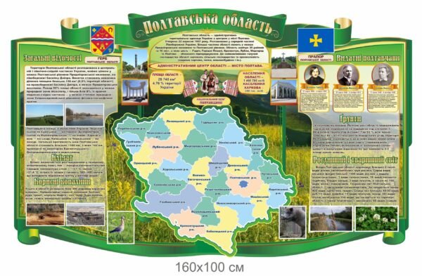 Стенд “Полтавська область”