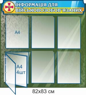 Стенд “Інформація для військовозобов’язаних”