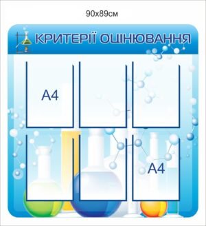 Стенд “Критерії оцінювання”