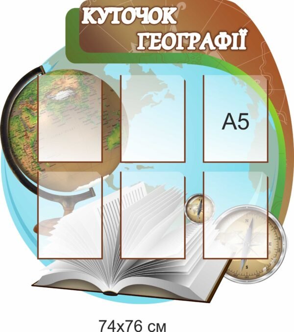 Стенд “Куточок географії”