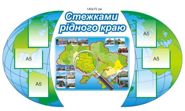Стенд “Стежками рідного краю”