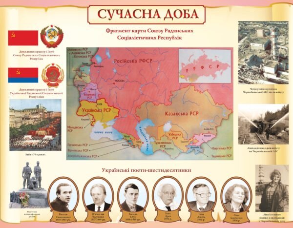 Стенд з історії “Сучасна доба”