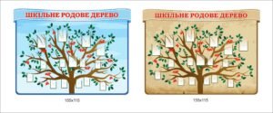 Стенд з кишенями “Шкільне дерево”