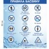 Стенд “Правила басейну”