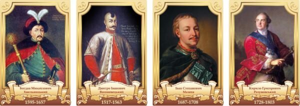 Портрети гетьманів України 1595-1803 р.