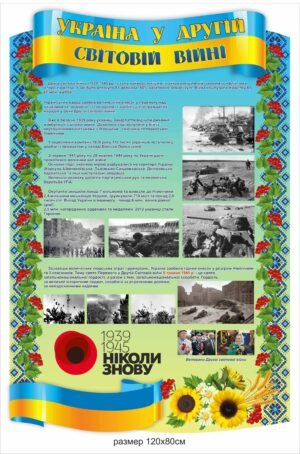 Стенд “Україна у другій світовій війні”