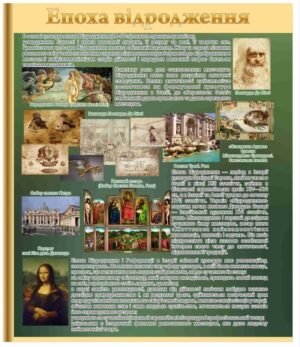Стенд з історії “Епоха відродження”