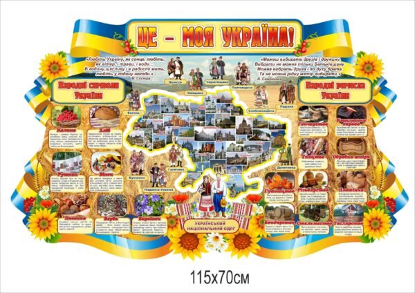 Стенд “Це – моя Україна”