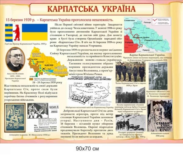 Стенд “Карпатська Україна”