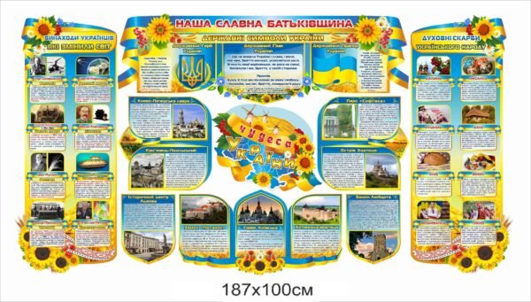 Комплект стендів “Наша славна батьківщина”