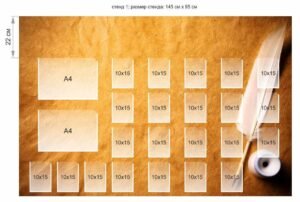 Стенд для оформлення та інформації