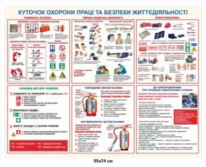 Куточок охорони праці та безпеки життєдіяльності