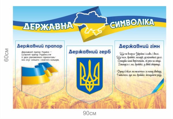 Стенд для оформлення кабінету “Державна символіка”