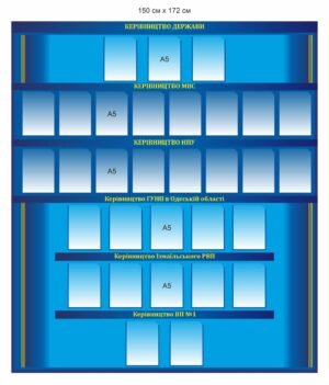 Стенд для поліції “Керівництво”