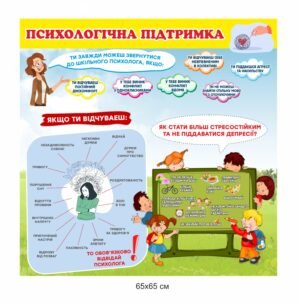 Довідковий стенд “Психологічна підтримка”