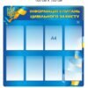 Стенд “Інформація з питань цивільного захисту”