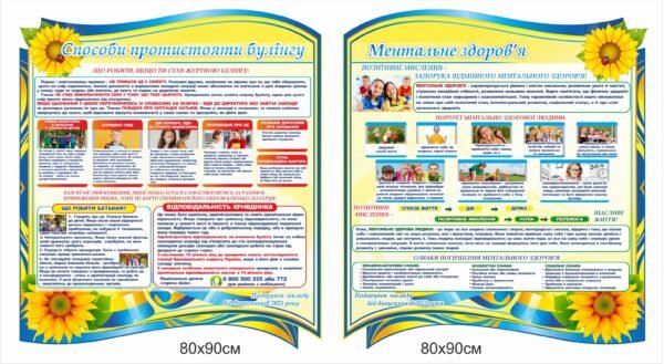 Стенди “Булінг та ментальне здоров’я”