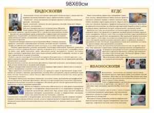 Пластиковий стенд для оформлення кабінету з ЕГДС