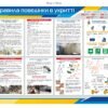 Стенд “Правила поведінки в укриттях”