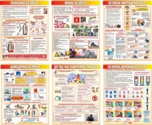 Комплект стендів по безпеці життедіяльності