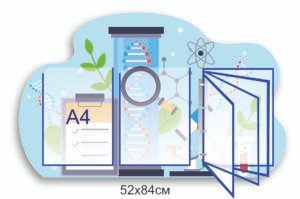 Стенд для інформації в кабінет хімії