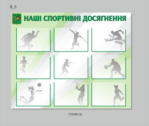 Стенд “Наші спортивні досягнення”