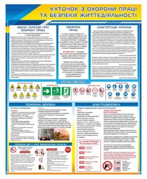 Довідково-інформаційний стенд “Безпека життедіяльності”