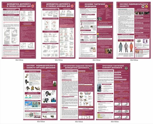 Стенди “Основи тактичної медицини”