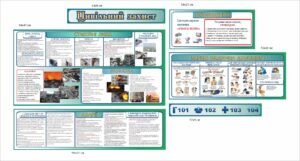 Набір стендів “Цивільний захист”