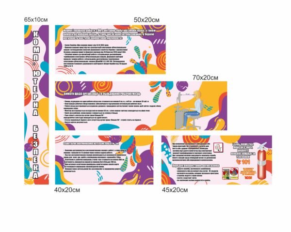 Набір стендів “Комп’ютерна безпека”