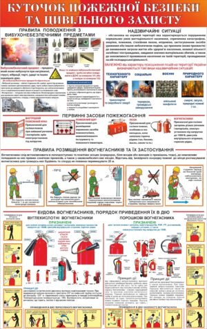 Осередок цивільного захисту та пожежна безпека