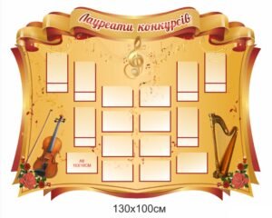Стенд “Лауреати конкурсів”