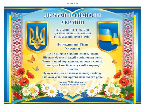 Інфопанель “Символіка України”