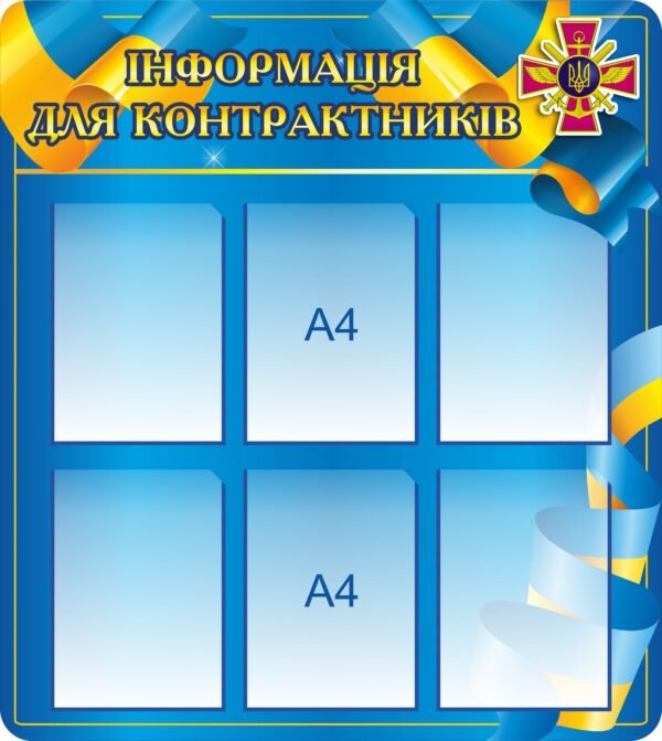 Довідкова панель “Інформація для контрактників”