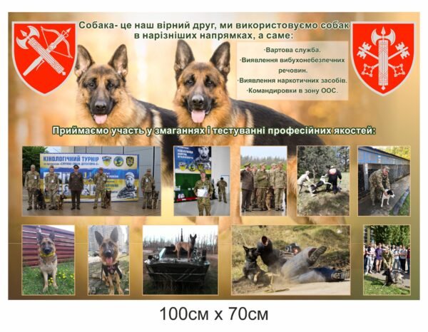 Стенд для кінології