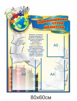 Інформаційний стенд бібліотеки